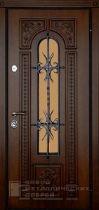 Фото «Дверь с ковкой №13» в Красногорску