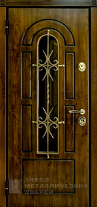 Фото «Дверь с ковкой №11»  в Красногорску