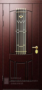 Фото «Дверь с ковкой №15»  в Красногорску