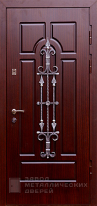 Фото «Дверь с ковкой №18» в Красногорску